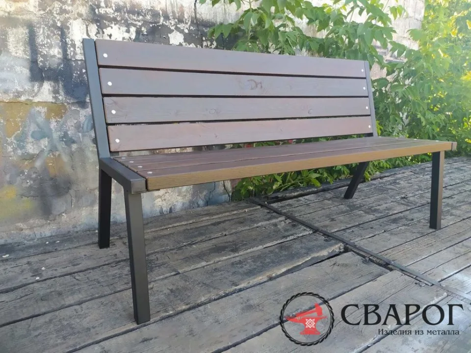 Скамья уличная СК3