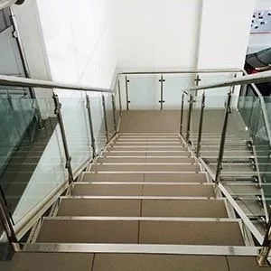Перила со стеклом