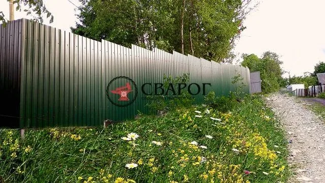 Забор из профлиста "Стандарт"