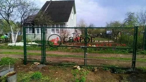 Распашные ворота 3Д, 4мм, 2030x4000мм.