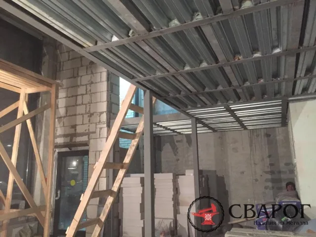 Антресольный этаж для кафе