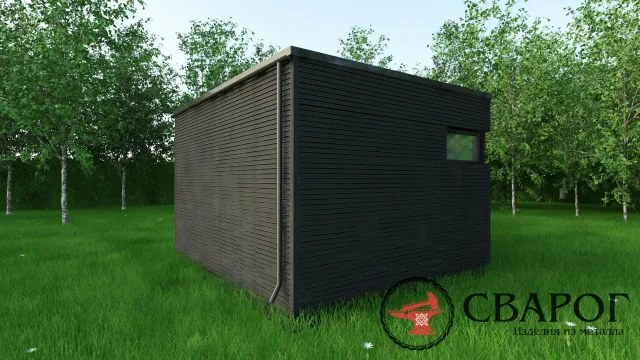 Закрытая садовая постройка "Техас"