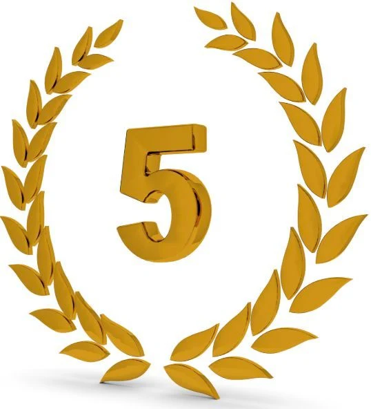 5 лет гарантии